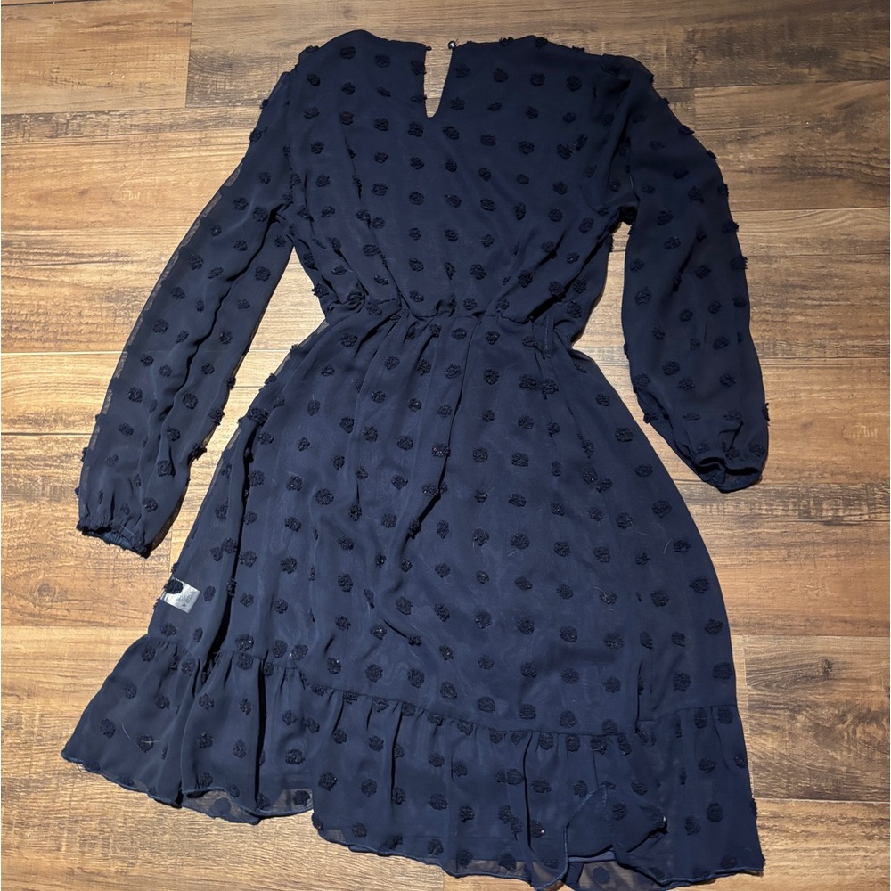 Indigo Rose Dark Blue Dress - Picture 4 of 4